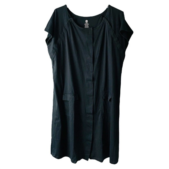 Kindred Bravely Womens Maternity Nursing Gown Lounge Dress Size XL-XXL Black - Picture 1 of 8